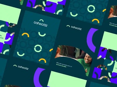 Cohecitiz - Création d'identité visuelle - Image de marque & branding