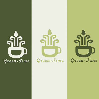 Green tea business - Grafikdesign