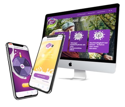 Emmi Web design and Mobile Quiz - Website Creation