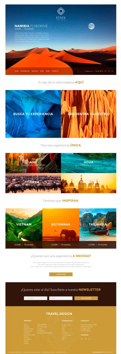 proyecto etnix - Branding y posicionamiento de marca