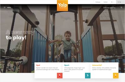 Realisatie website voor Yalp - Website Creation