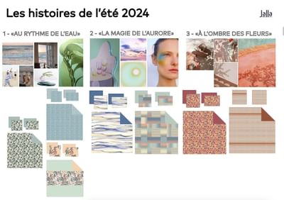 CREATION DE COLLECTION LINGE DE MAISON JALLA - Graphic Identity