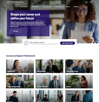Enterprise Website Transformation - Webseitengestaltung
