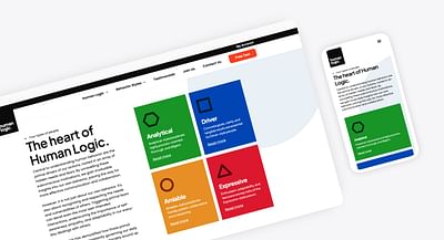 Human Logic: Een zakelijk maar speels platform - Image de marque & branding