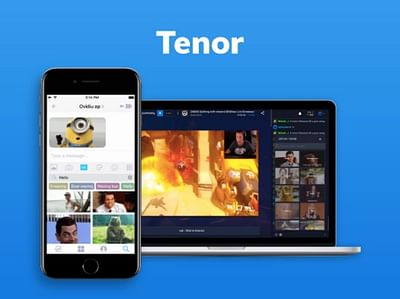 Tenor GIF's Keyboard - Application mobile