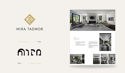 Mira Tadmor :  Logo - Brand identity - website - Stratégie digitale