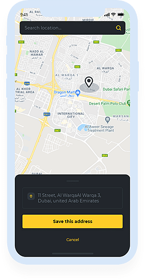 2secure Taxi App - Mobile App