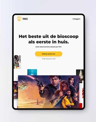 Award winning VOD experience. - Grafische Identiteit