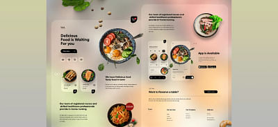 Foods Apps UI/UX Design - Ergonomie (UX/UI)