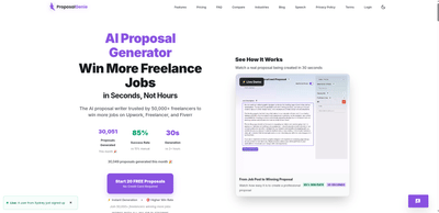 ProposalGenie — AI-Powered Proposal Platform - Software Development