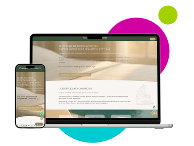 Creación Sitio Web para Provence Blanchisserie -  Analítica Web/Big data