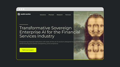 Europe’s AI pioneer, online and built for growth - Website Creatie