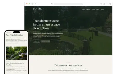 LMJ Landscape - Création de site internet