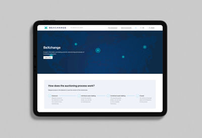 Bexchange - Private Auctioning Platform - Website Creation