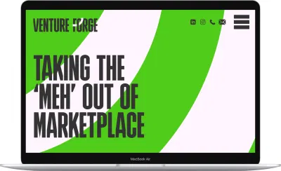 Venture Forge - Website Creation