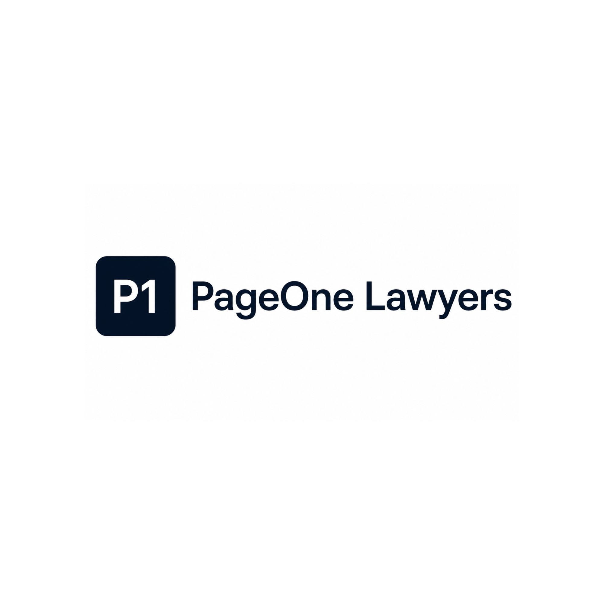 PageOne Lawyers