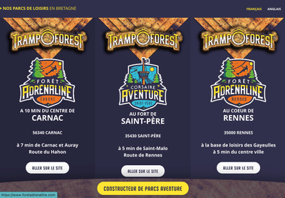 foretadrenaline.com - Design & graphisme