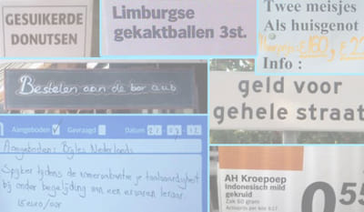 Taalvoutjes - Website Creation