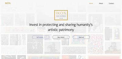 Ikon Exchange: Website - Webseitengestaltung