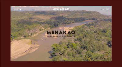 MENAKAO CHOCOLATE - CRÉATION SITE WORDPRESS - Identité Graphique