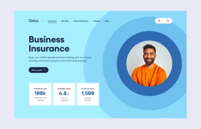 A better way to buy business insurance - Image de marque & branding