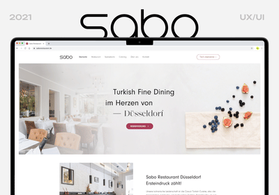 SABO Restaurant Düsseldorf - Textgestaltung