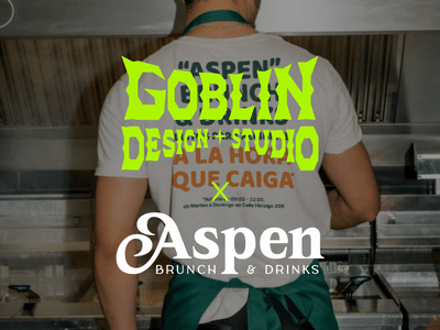 Merch para Aspen Brunch - Diseño Gráfico