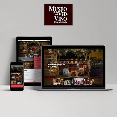 Museo de la Vid y el Vino - Website Creatie
