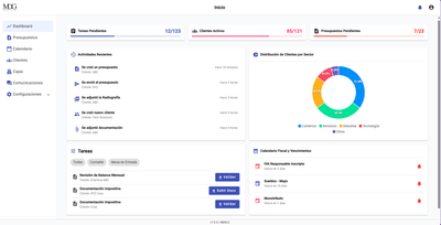Sistema Para Estudio Contable - Application web