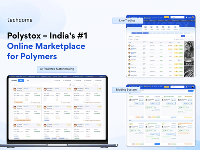 Polystox – India’s #1 Online Marketplace for Polymers - Développement Blockchain