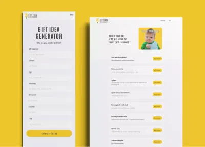 Gift idea Generator - AI-Based Web Application - Künstliche Intelligenz