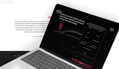 Landing Page - Kia - Website Creation