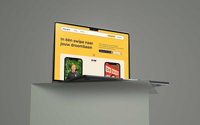 Webdesign voor Swipe4Work - Creazione di siti web