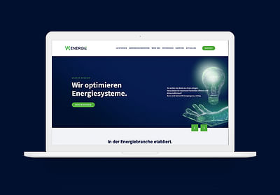 VK Energie - Neukonzeption der Website - Webanwendung
