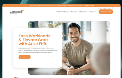 Cantata Health Website - SEO