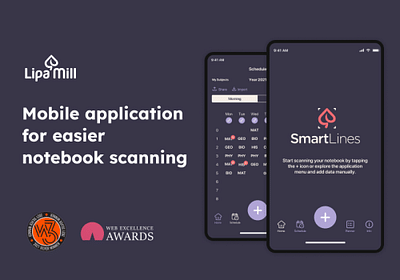 Mobile application for easier notebook scanning - App móvil