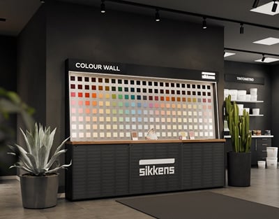 Sikkens – Colour Wall – 3D Modelling & Rendering - 3D