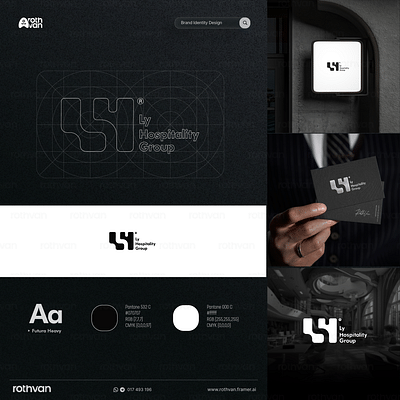 LY Hospitality Group Brand Identity Design - Graphic Design