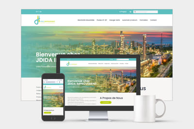 Création Site Web - Jdida Improvement - Website Administration