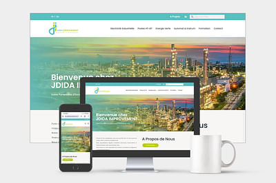 Création Site Web - Jdida Improvement - Website Administratie