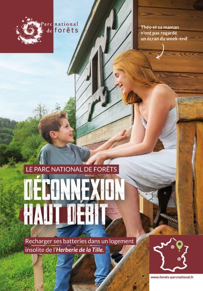 Parc national de forêts - Déconnexion Haut Débit - Publicité