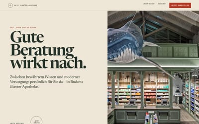 Konzeptstudie – Alte Kloster-Apotheke - Markenbildung & Positionierung