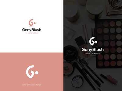 Logo Design - GenyBlush - Grafische Identität