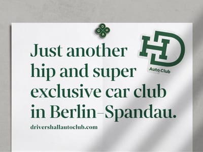 Driver’s Hall Auto Club - Markenbildung & Positionierung