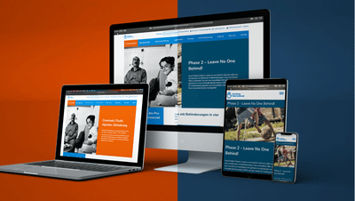 Barrierefreie Websites für Handicap International - Création de site internet