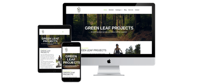 Website creatie: Greenleafprojects - Website Creatie