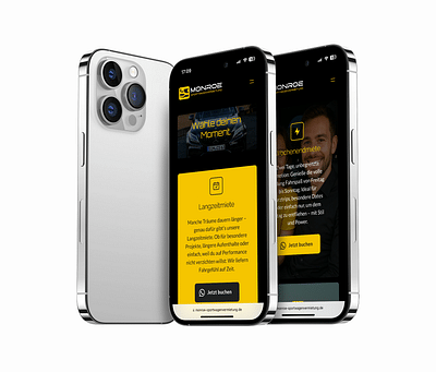 Website - Monroe Sportwagenvermietung - SEO