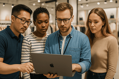 Mobile Team for leading global fashion retailers - Website Creation