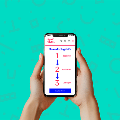 Schweizer Mobilfunkanbieter auf dem Vormarsch - Grafikdesign