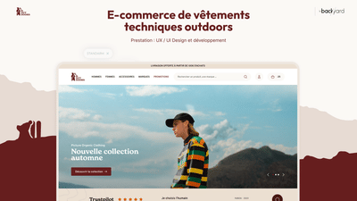 Refonte de E-commerce : B-outdoors - E-commerce